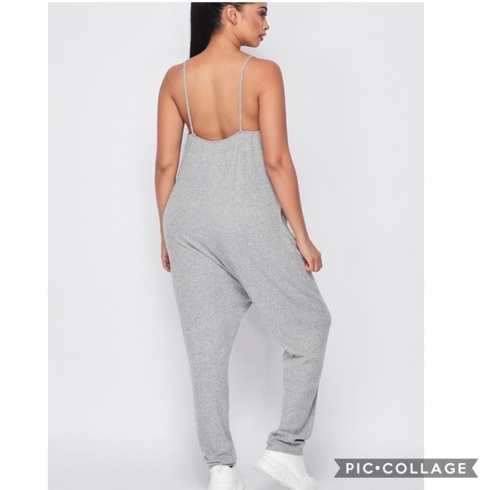 Cute!! Heather Gray Jumper - Picture 3 of 4